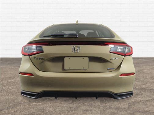 Sand Dune Pearl 2026 Honda Civic Hybrid Sport