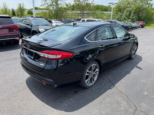 Shadow Black 2017 Ford Fusion Titanium