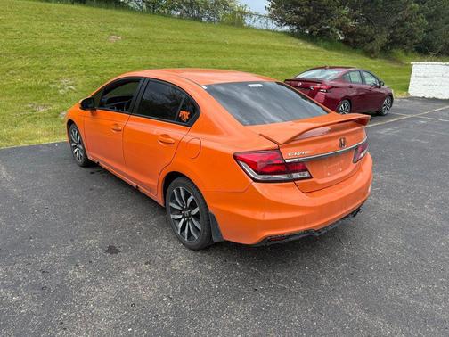 Orange Fire Pearl 2014 Honda Civic Si