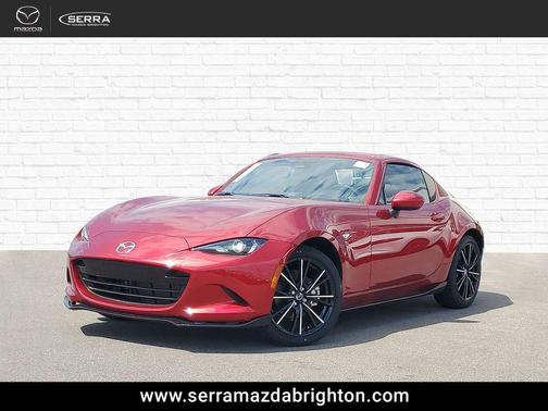 Soul Red Crystal Metallic 2026 Mazda MX-5 Miata RF Grand Touring Convertible