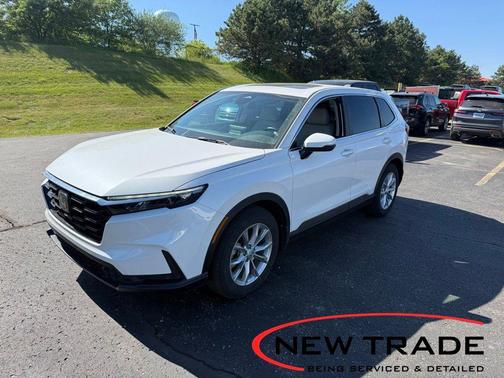 Platinum White Pearl 2024 Honda CR-V EX-L AWD