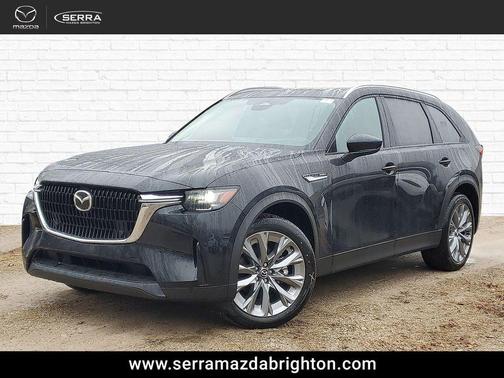 Jet Black Mica 2026 Mazda CX-90 PHEV Preferred