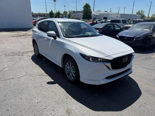 Rhodium White Metallic 2025 Mazda CX-5 2.5 S Preferred Package