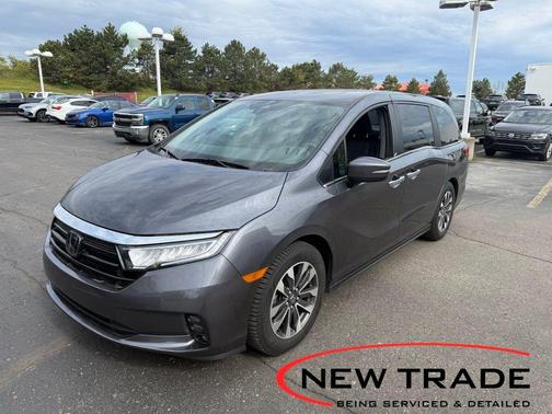 Modern Steel Metallic 2023 Honda Odyssey EX-L