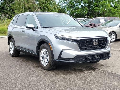 Solar Silver Metallic 2026 Honda CR-V LX AWD