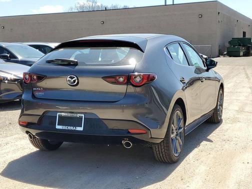 Machine Gray Metallic 2026 Mazda Mazda3 FWD w/Preferred Package
