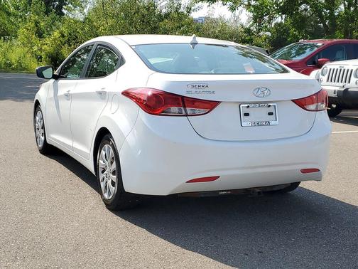 Shimmering White Mica 2012 Hyundai ELANTRA GLS