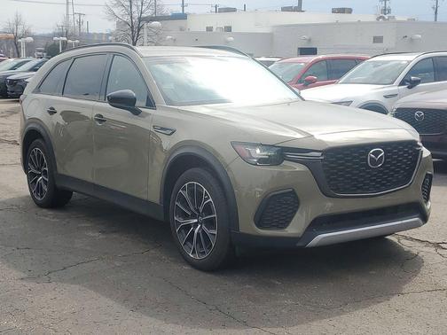 Zircon Sand Metallic 2025 Mazda CX-70 PHEV Premium Package