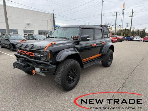 Shadow Black 2023 Ford Bronco Raptor