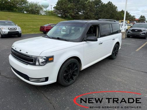 Oxford White 2018 Ford Flex SEL