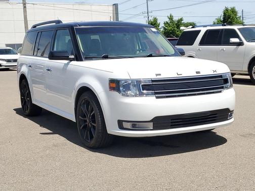Oxford White 2018 Ford Flex SEL