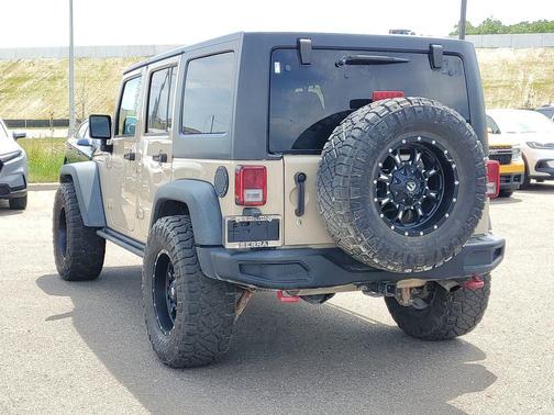 Mojave Sand Clearcoat 2016 Jeep Wrangler Unlimited Rubicon