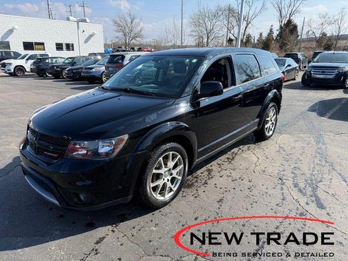 Pitch Black Clearcoat 2017 Dodge Journey GT