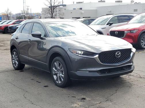 Machine Gray Metallic 2025 Mazda CX-30 2.5 S Preferred Package