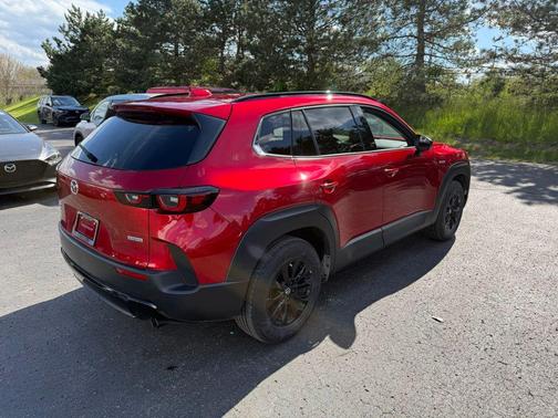 Soul Red Crystal Metallic 2025 Mazda CX-50 Hybrid Premium Package