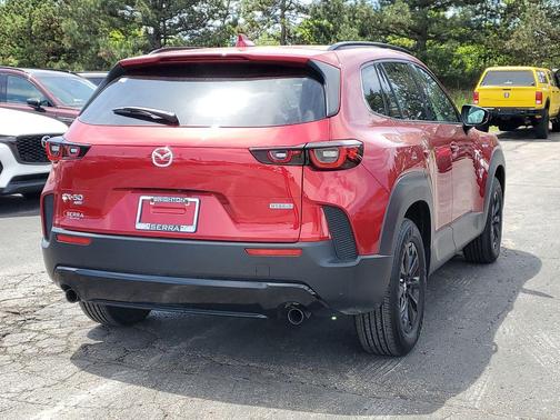 Soul Red Crystal Metallic 2025 Mazda CX-50 Hybrid Premium Package