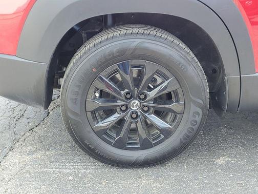 Soul Red Crystal Metallic 2025 Mazda CX-50 Hybrid Premium Package