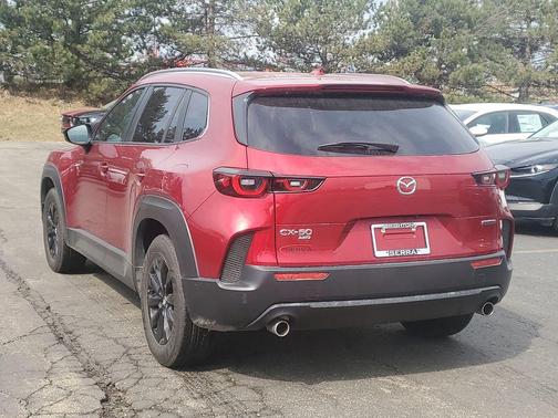 Soul Red Crystal Metallic 2025 Mazda CX-50 2.5 S Premium Package