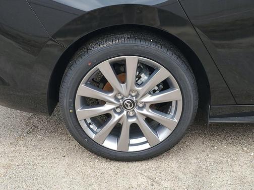 Jet Black Mica 2026 Mazda Mazda3 FWD w/Preferred Package