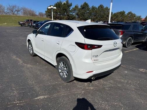 Rhodium White Metallic 2024 Mazda CX-5 2.5 S Select Package