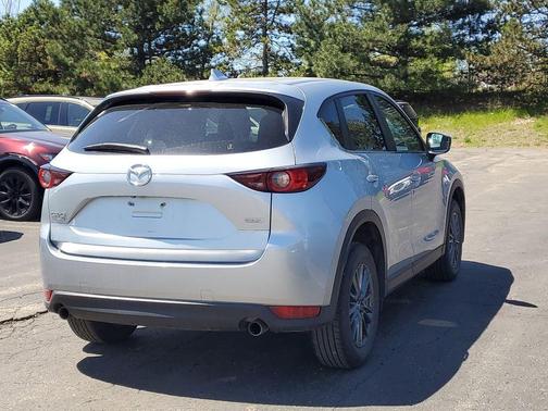 Sonic Silver Metallic 2019 Mazda CX-5 Touring