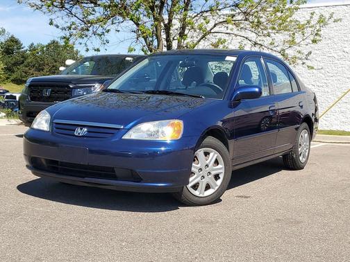 Eternal Blue Pearl 2003 Honda Civic EX