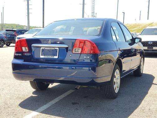 Eternal Blue Pearl 2003 Honda Civic EX