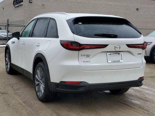 Rhodium White Premium 2026 Mazda CX-90 PHEV Preferred