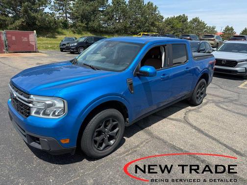 Velocity Blue Metallic 2022 Ford Maverick Lariat