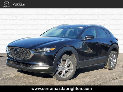 Jet Black Mica 2026 Mazda CX-30 2.5 S Preferred Package