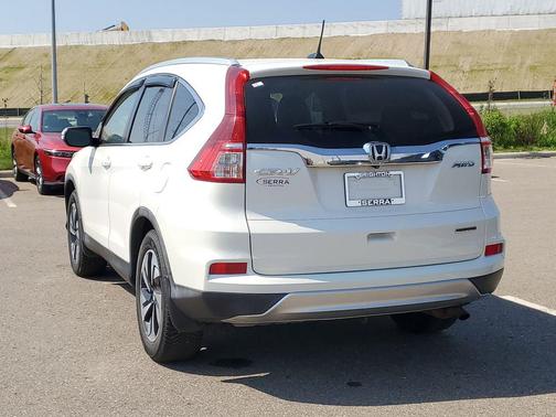 White Diamond Pearl 2015 Honda CR-V Touring