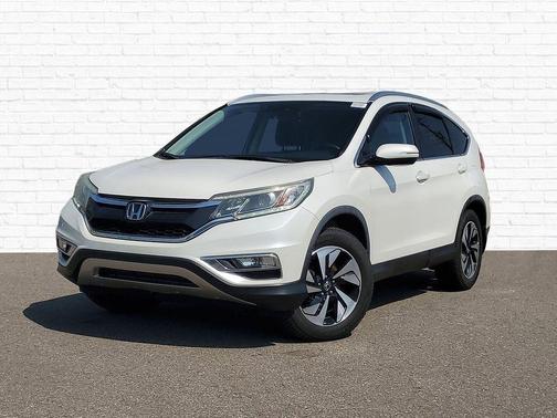 White Diamond Pearl 2015 Honda CR-V Touring