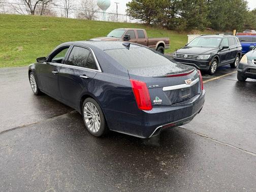 Dark Adriatic Blue Metallic 2019 Cadillac CTS 2.0L Turbo Luxury