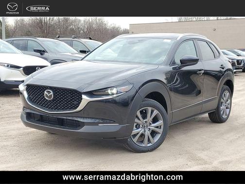 Jet Black Mica 2026 Mazda CX-30 2.5 S Premium Package