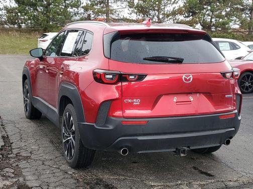 Soul Red Crystal Metallic 2025 Mazda CX-50 Hybrid Premium Plus Package