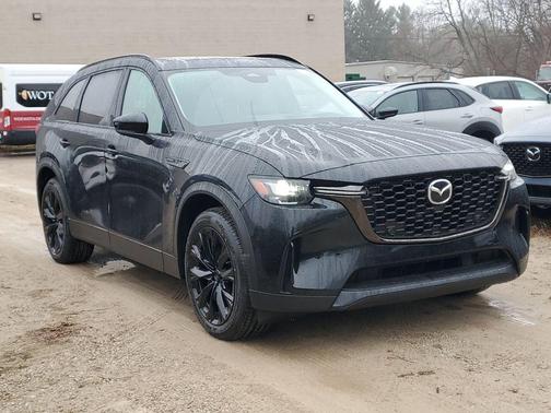 Jet Black Mica 2026 Mazda CX-90 PHEV Premium Sport