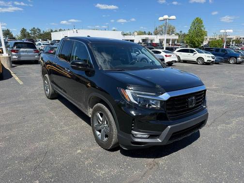 Crystal Black Pearl 2023 Honda Ridgeline RTL-E