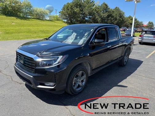 Crystal Black Pearl 2023 Honda Ridgeline RTL-E