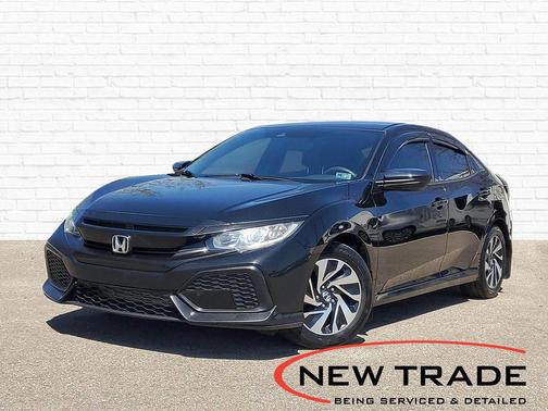 Crystal Black Pearl 2019 Honda Civic LX