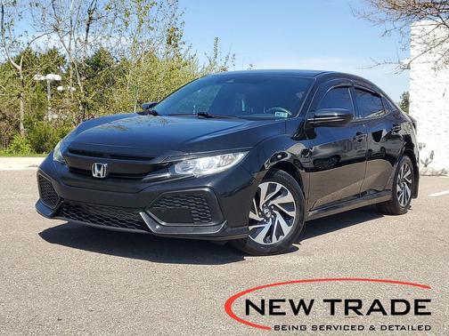 Crystal Black Pearl 2019 Honda Civic LX