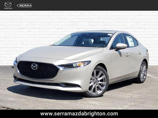 Platinum Quartz Metallic 2026 Mazda Mazda3 FWD w/Preferred Package