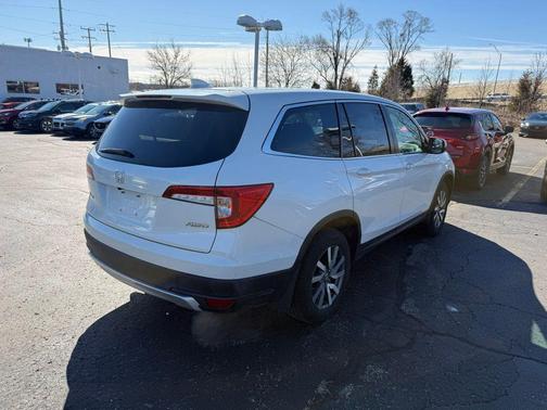Platinum White Pearl 2021 Honda Pilot AWD EX-L