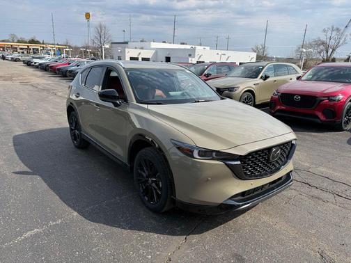 Zircon Sand Metallic 2025 Mazda CX-5 2.5 Carbon Turbo