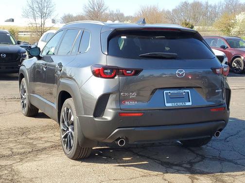 machine gray metallic 2026 Mazda CX-50 Hybrid Premium Plus