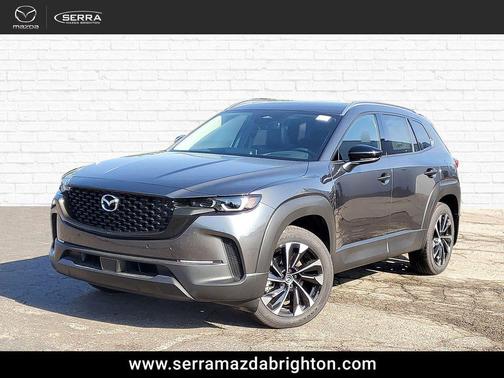 machine gray metallic 2026 Mazda CX-50 Hybrid Premium Plus