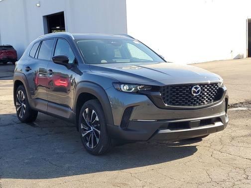 machine gray metallic 2026 Mazda CX-50 Hybrid Premium Plus