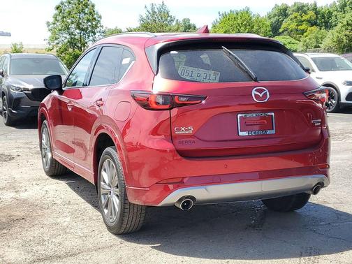 Soul Red Crystal Metallic 2025 Mazda CX-5 2.5 Turbo Signature