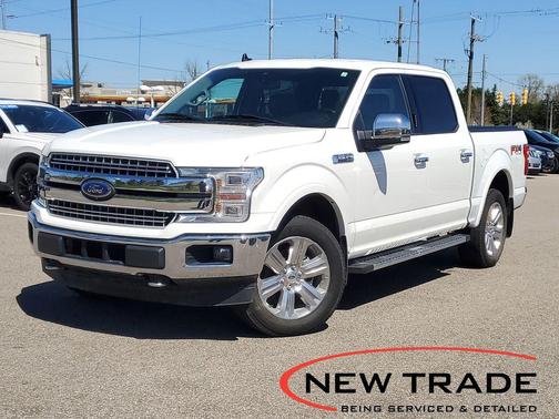 Star White Metallic Tri-Coat 2020 Ford F-150 Lariat
