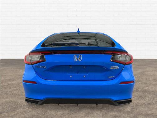 Boost Blue Pearl 2026 Honda Civic Hybrid Sport Touring