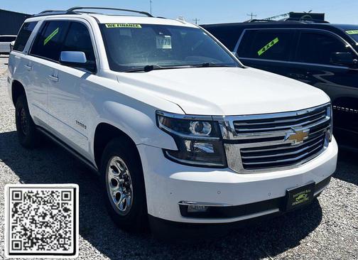 WHITE 2016 Chevrolet Tahoe LTZ